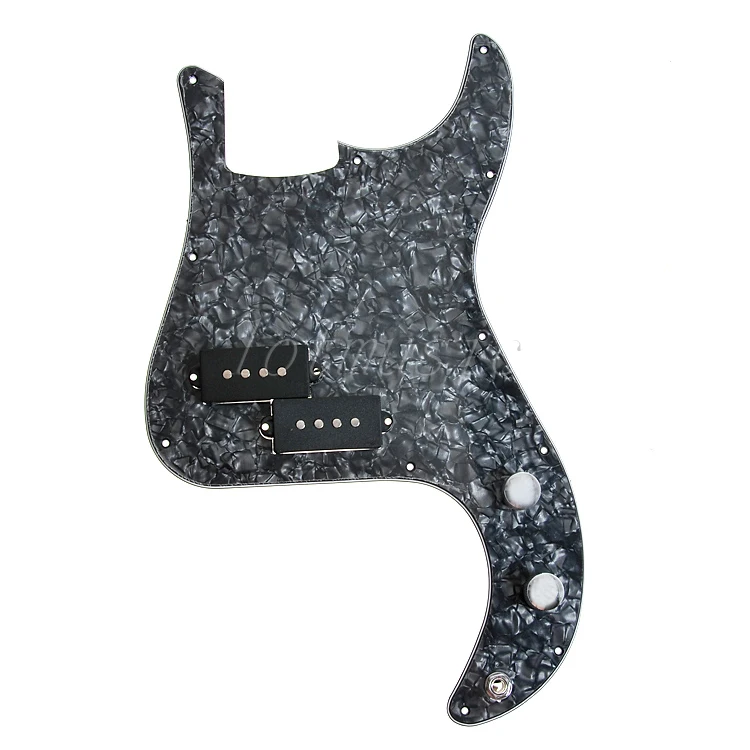 1 Набор загруженная черная жемчужная Накладка для гитары W/Pickguard пикапа Замена|black