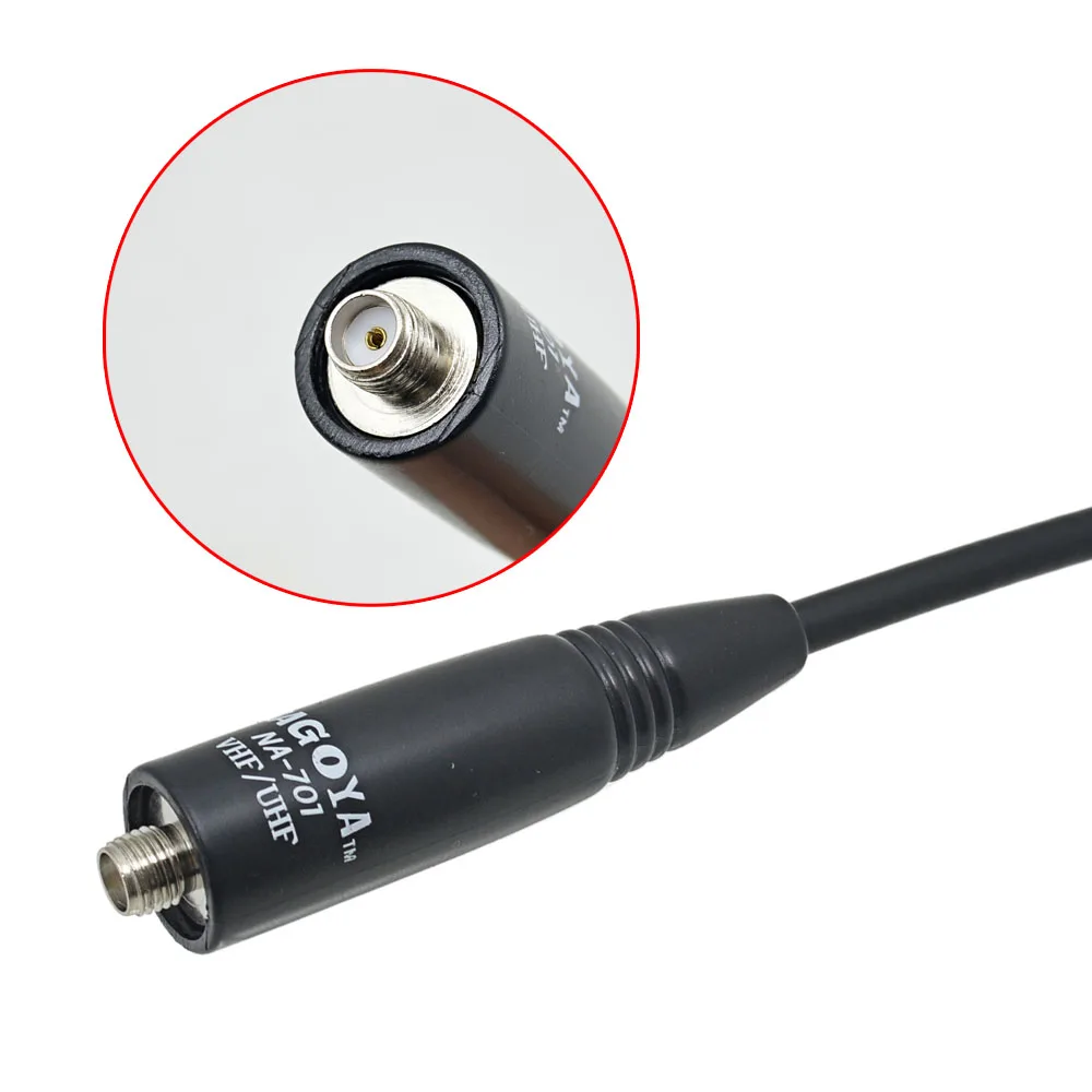 3CMJT Высококачественная Гибкая NA 701 антенна VHF + UHF 144/430MHz Антенна для портативного