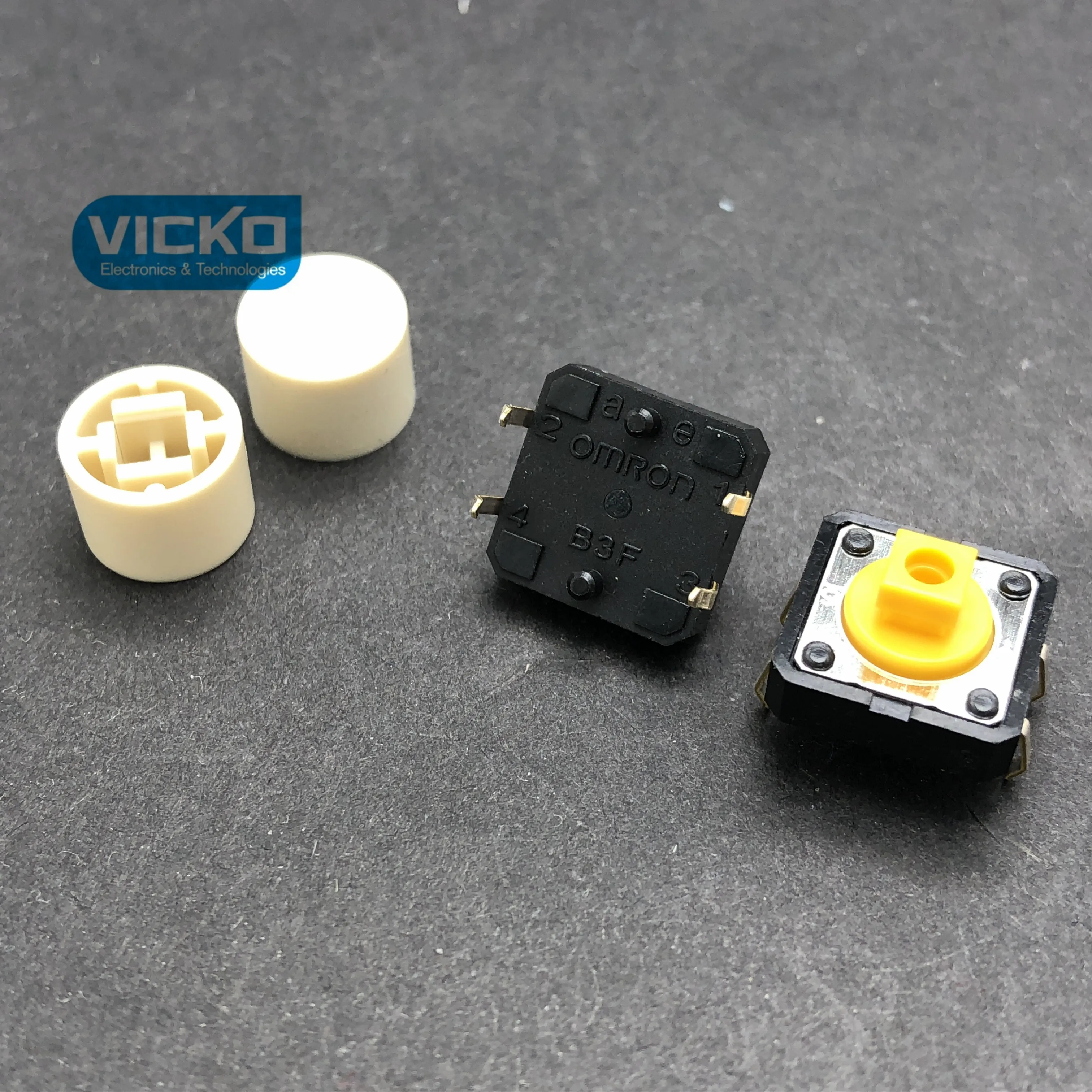 Оригинальный импортный микро-сенсорный Переключатель Omron B3F-4055 button 12*12*7 3 мм