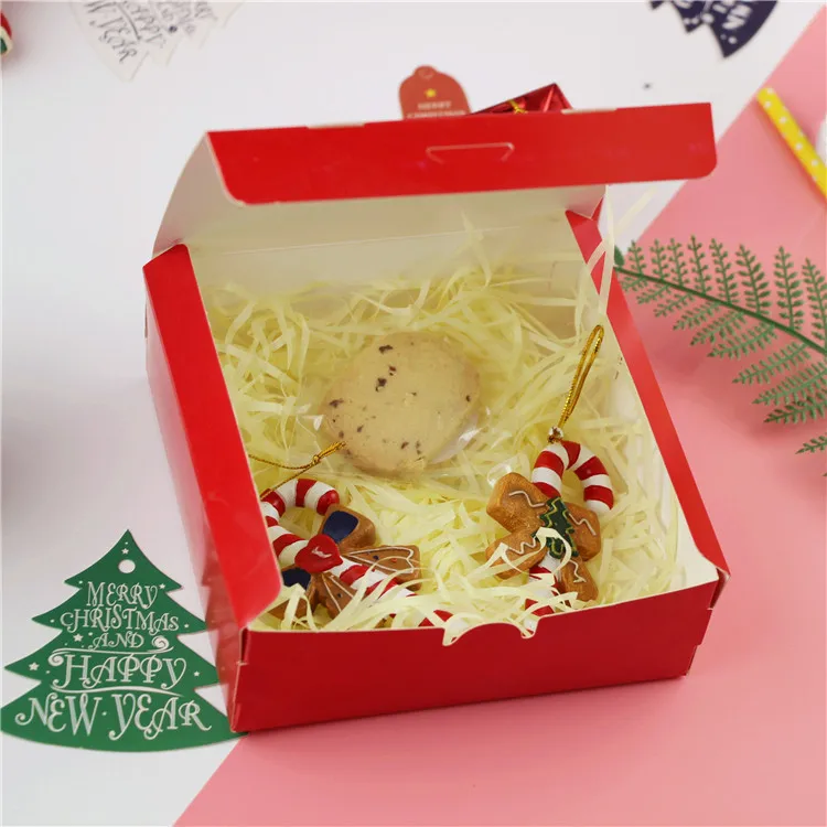 200pcs Christmas handmade DIY Niu pancake packing gift box nuts dried fruit empty | Дом и сад