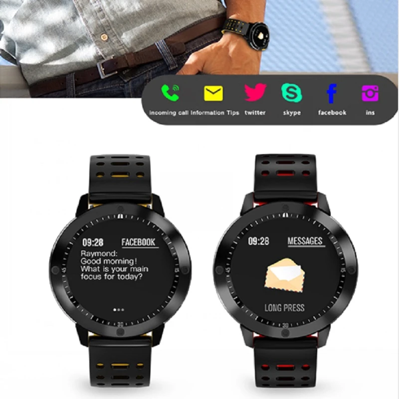 CF58 Smart watch men heart rate blood pressure Sports Bracelet Fitness Tracker Wristband band PK amazfit | Электроника
