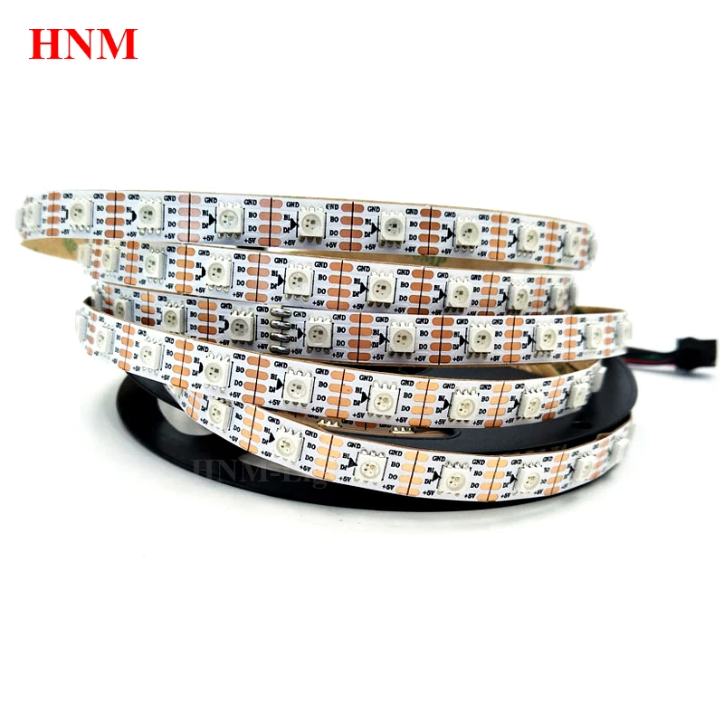 5V 30/60/72/144 светодиодный s/m пикселей RGB WS2813 полосы светильник 5050 SMD Рождество ТВ