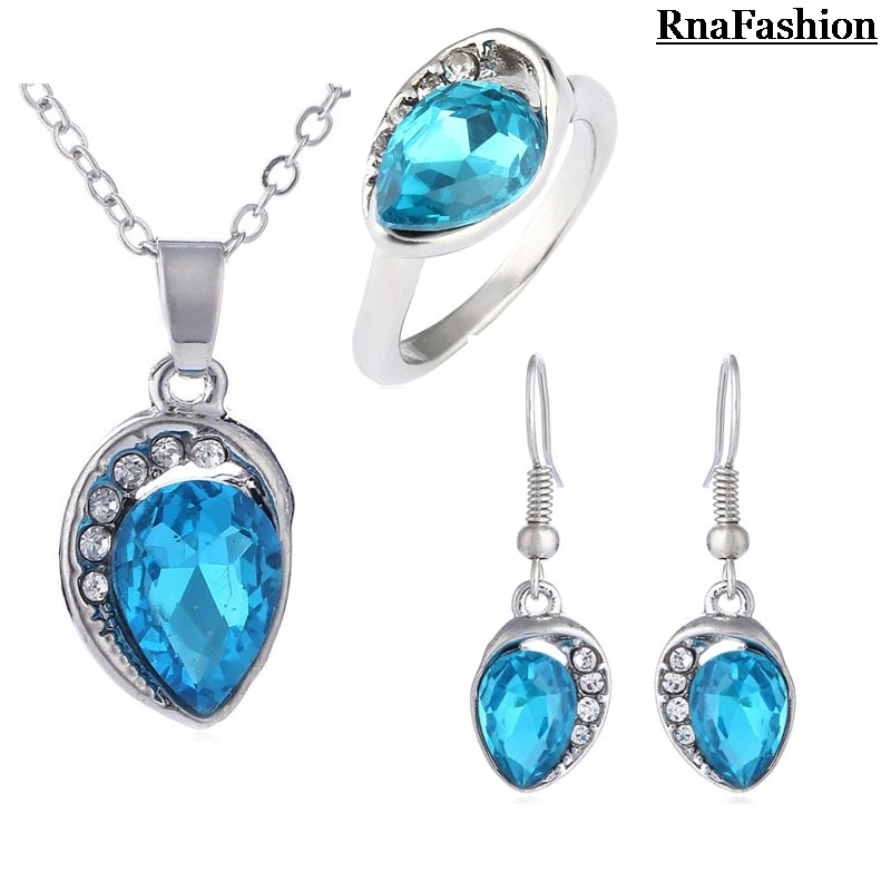 2014 Новый комплект ювелирных изделий из кристаллов аксессуары Подвески в форме