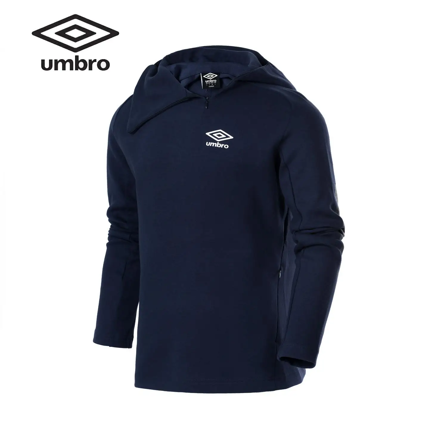 Umbro Мужской осенний и зимний пуловер с капюшоном с длинными рукавами свитер куртка спортивная UCD63209 - Цвет: UCD63209 818