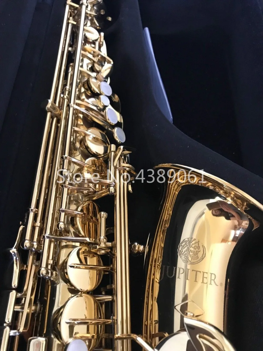 JUPITER JAS-769-II Alto Eb Tune саксофон бренд E плоский музыкальный инструмент латунный золотой лак саксофон с Чехол и аксессуары