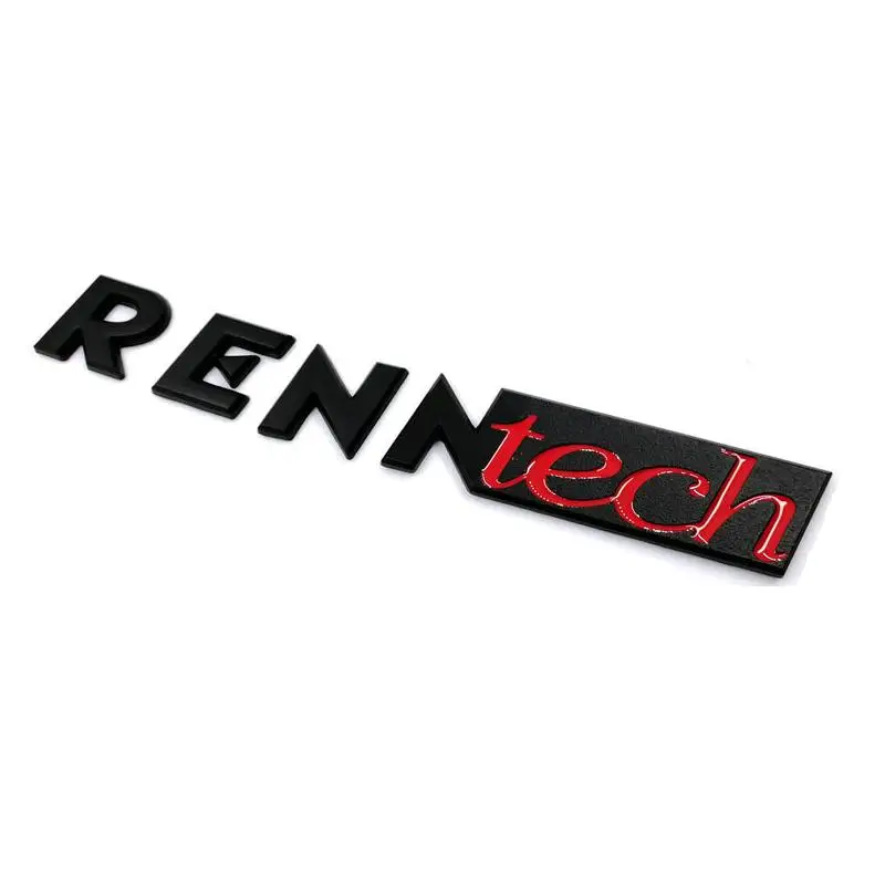 RENNTECH стикер для автомобиля из металлического сплава эмблема эмблема|Наклейки на