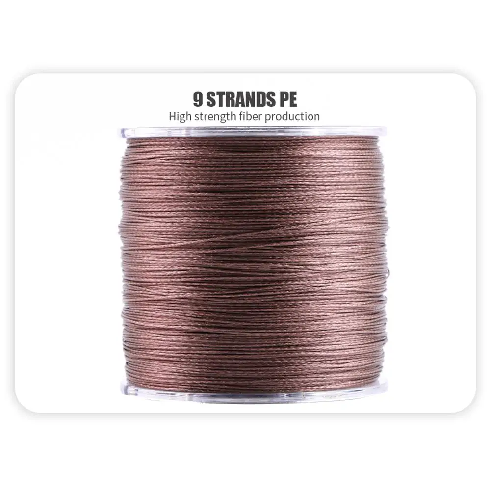 ANGRYFISH Diominate X9 PE Line 9 прядей плетеные 500 м/547yds супер сильная леска 15LB 100LB