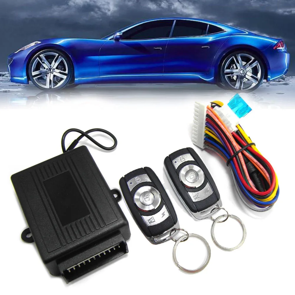 

New keyless entry system for universal vehicle car central door lock locking kit metal button for japanese car CHADWICK8176