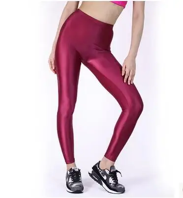 (LG001) колготки унисекс из спандекса однотонные непрозрачные леггинсы Zentai Фетиш