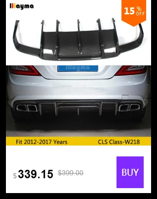 Стиль renntech углеродное волокно задний багажник спойлер для Benz класс CLS CLS250 CLS350 CLS63 2012- год W218 автомобиль спойлер заднего крыла