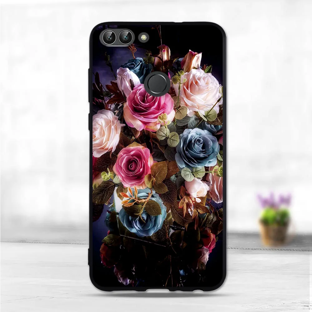 Чехол для мобильного телефона Huawei P Smart силиконовый прозрачный чехол-накладка с