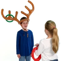 yard games toys for children decoration antlers children outdoor toys throwing game parent child inflatable christmas gifts