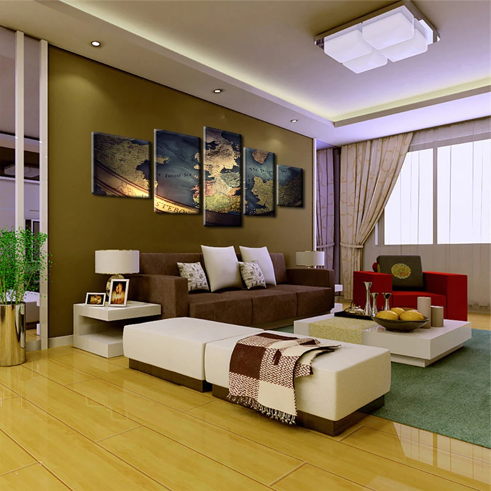 HD печатные модульные настенные художественные Декорации для дома холст