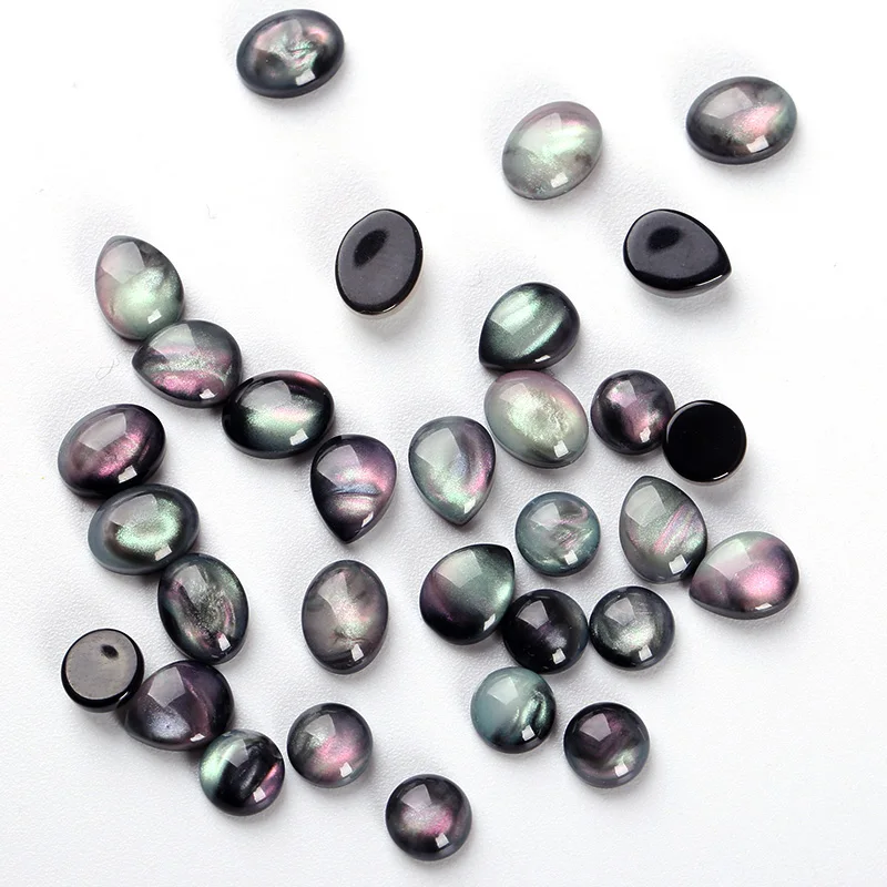 20 шт./лот Талисманы 3D Дизайн ногтей Аксессуары природные смолы Камни маникюр Гель
