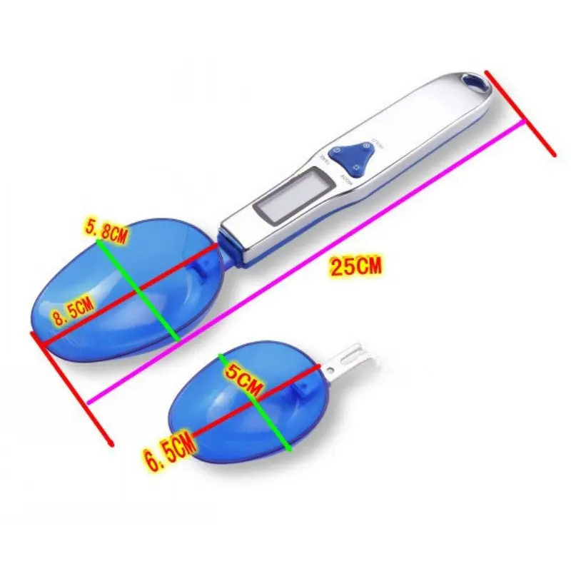 

Kitchen scales cooking tools Diet Postal cozinha scale Digital mini scales portable mini electronic spoon ladle scale weights