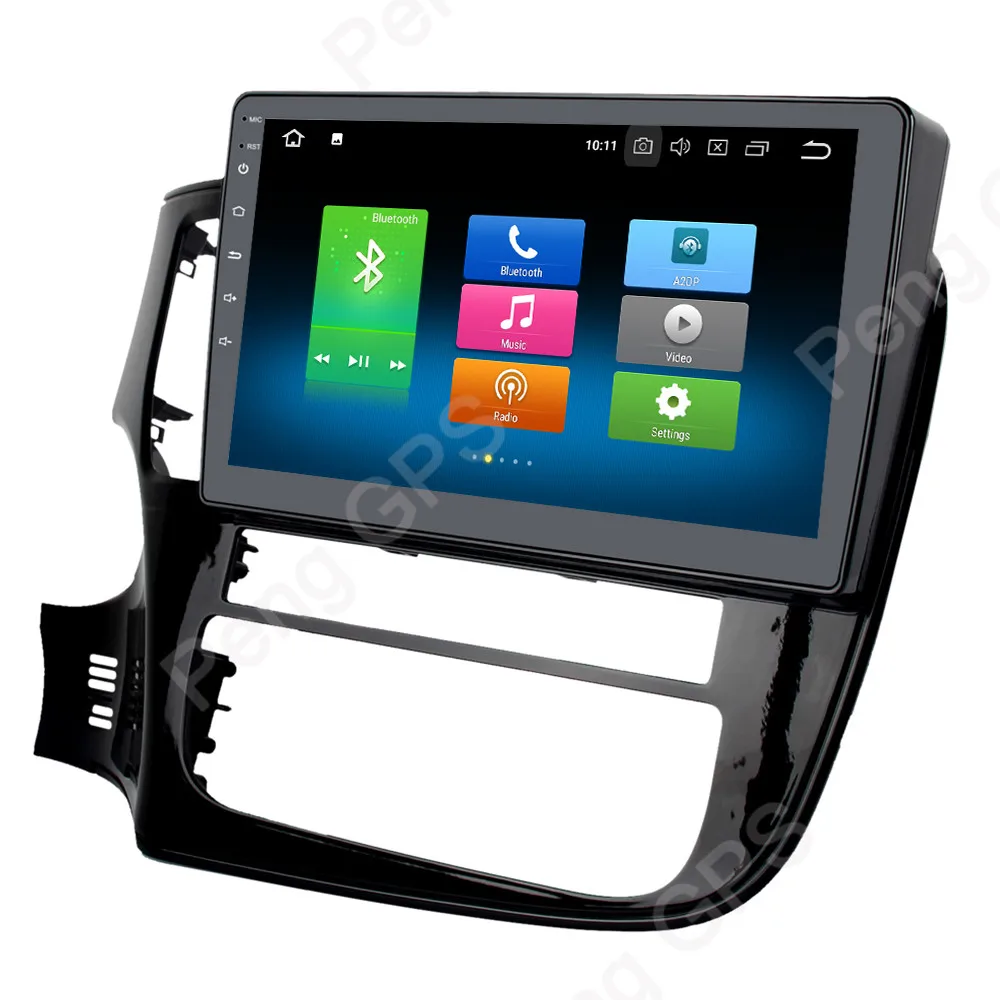 10. 2 &quotIPS 8 Core DVD плеер Din Android 9 0 автомобильное радио для MITSUBISHI OUTLANDER 2014 2015 2016 2017 GPS