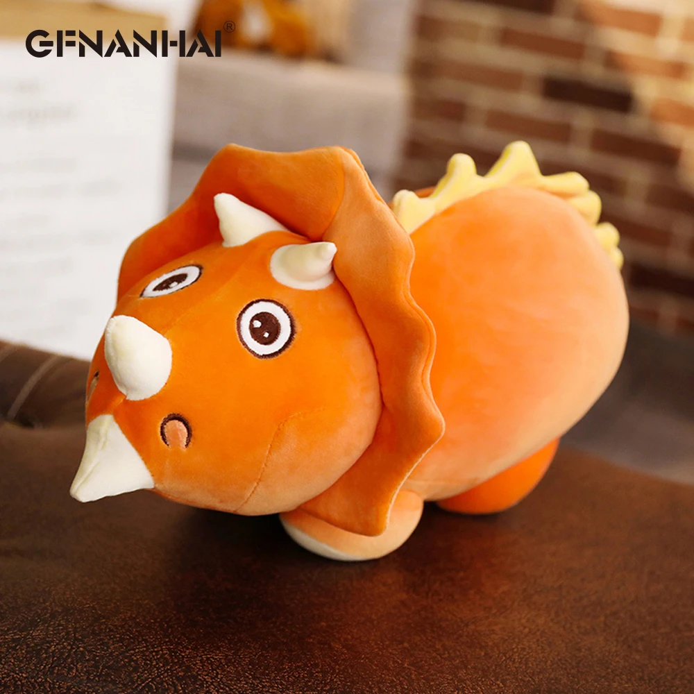 

1pc 30/40/45cm Cartoon Dinosaur Plush toy kawaii Tyrannosaurus Rex Triceratops Animal Dinosaur Dolls Stuffed Toys for Children