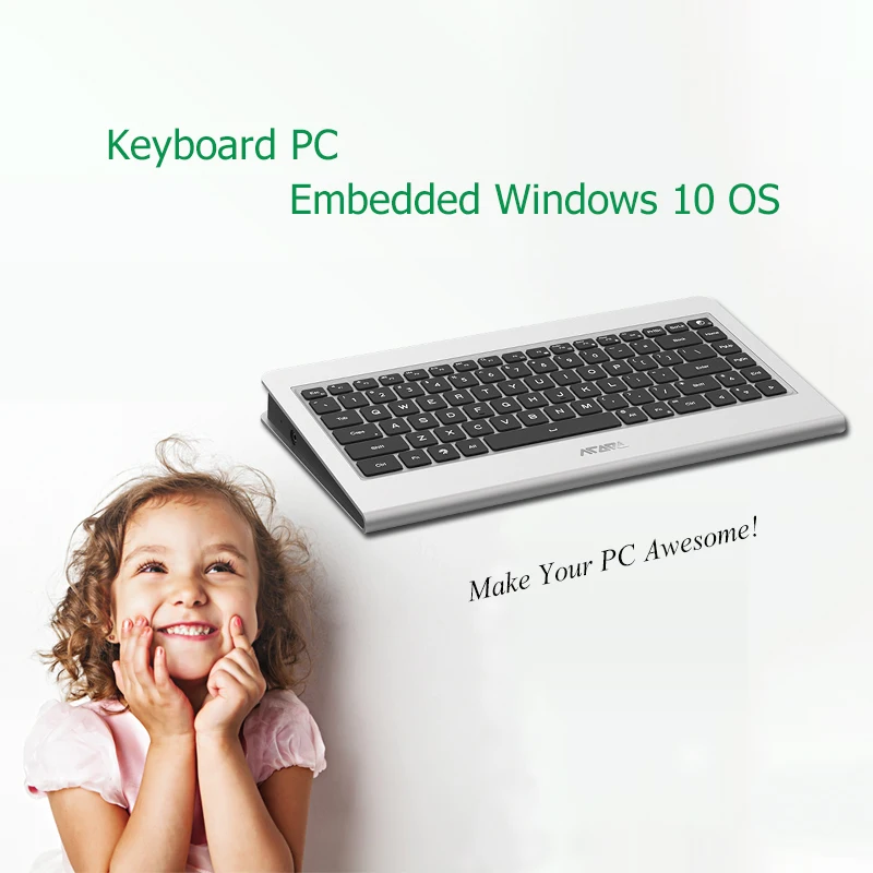 K600 N6 уникальная Универсальная клавиатура ПК встроенный мини Windows поддержка 1080P HD