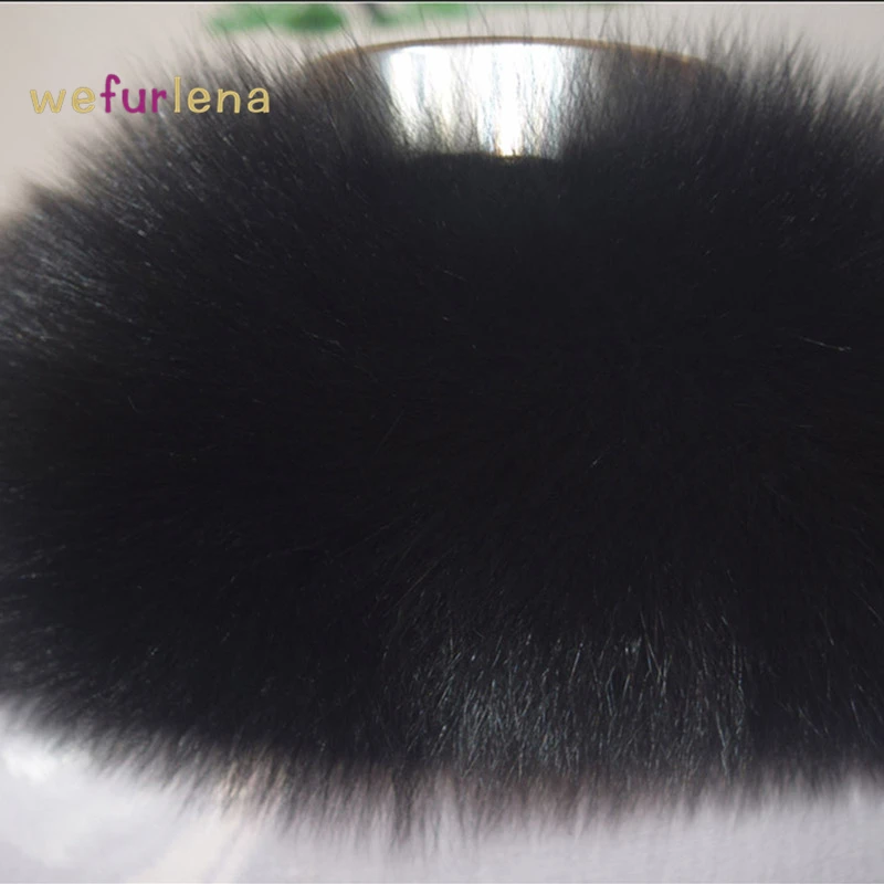 2018 шарф Топ Модный для взрослых &lt60 см однотонный новый зимний женский меховой