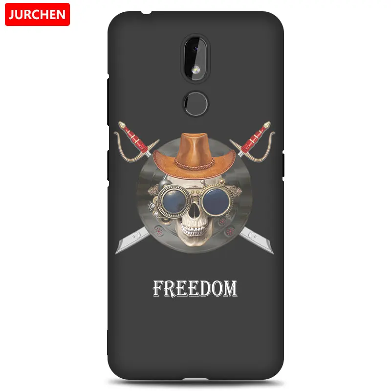 31 Чехол jurchen для Nokia 3,2 силиконовый чехол Мягкие Мультяшные из ТПУ милый цветок собака кошка Ультратонкий чехол для Nokia 3,2 Nokia3.2Back Cover - Цвет: 31