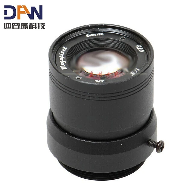2MP HD 1/3 &quotF1.0 CCTV фиксированная диафрагма инфракрасная съемка 6 мм объектив CS Mount lense