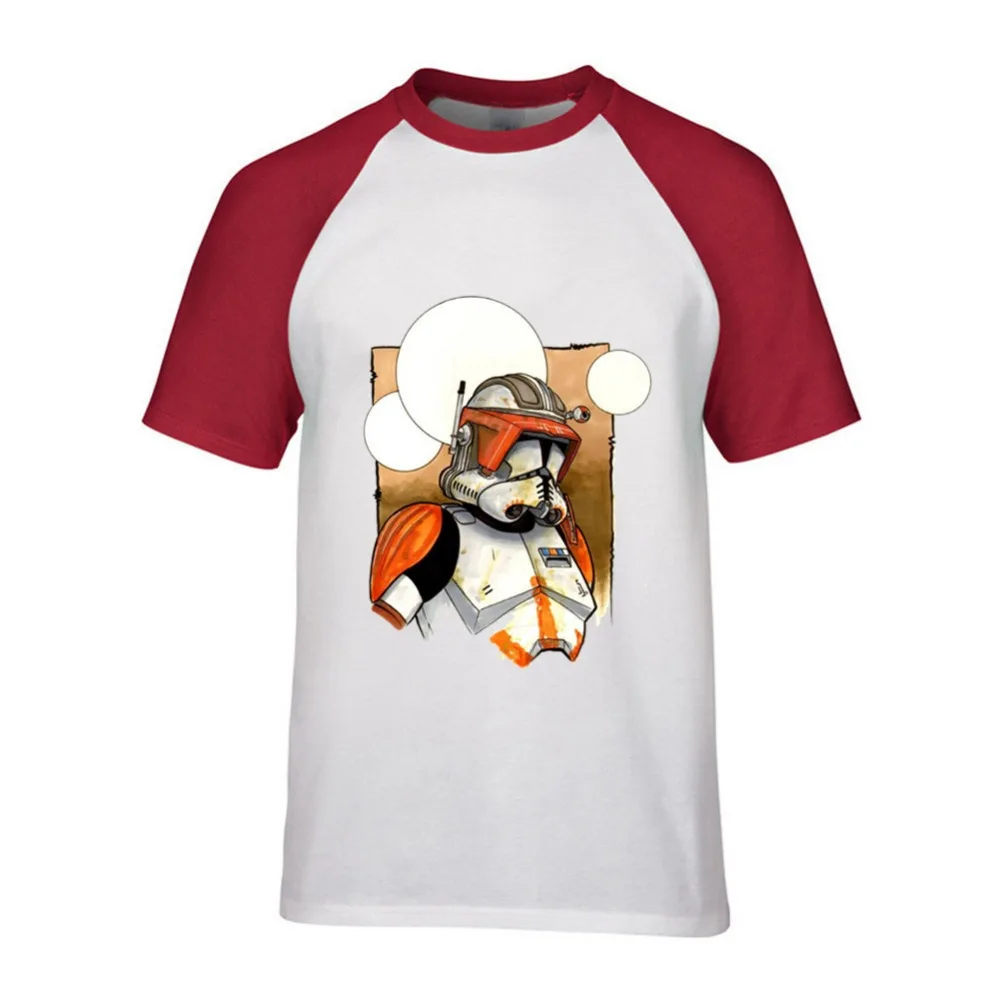 Футболка для отдыха с изображением Звездных войн Мужская футболка короткими