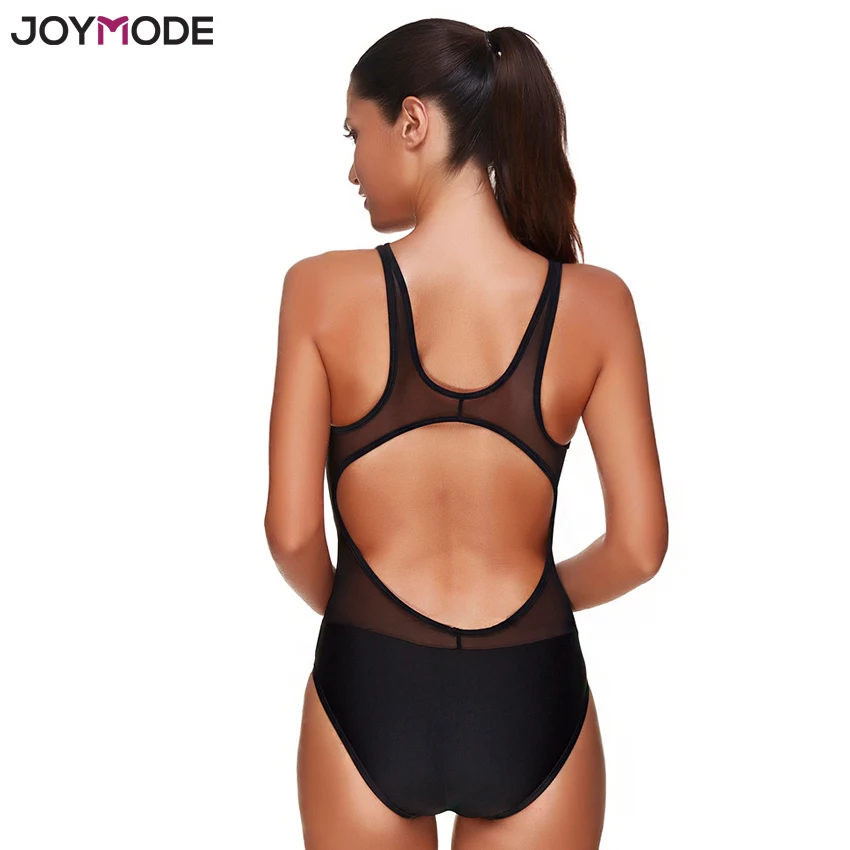 Слитный купальник JOYMODE 2017 купальники сетчатый ажурный женский монокини с пуш ап