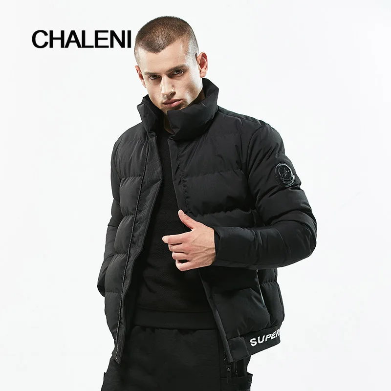 Осенне зимняя новая мужская одежда Повседневная куртка Модная хлопковая