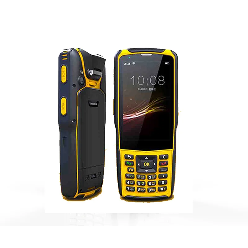 Прочный Android 7 0 1D лазерный сканер штрих кодов PDA Full Netcom|Сканеры| |