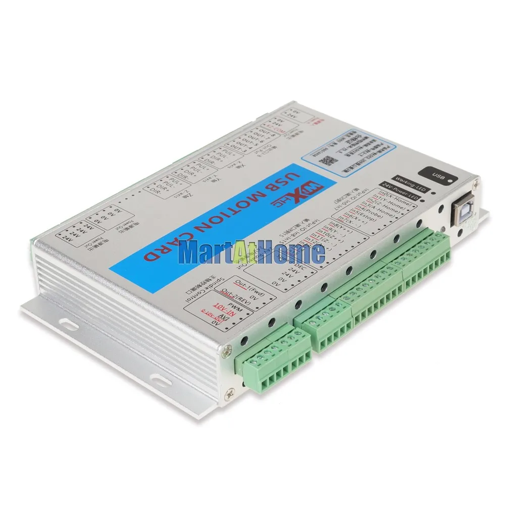 XHC MK3 V Mach3 USB 3 Axis CNC Breakout Board Motion Control Card 2MHz Поддержка восстановления от точки