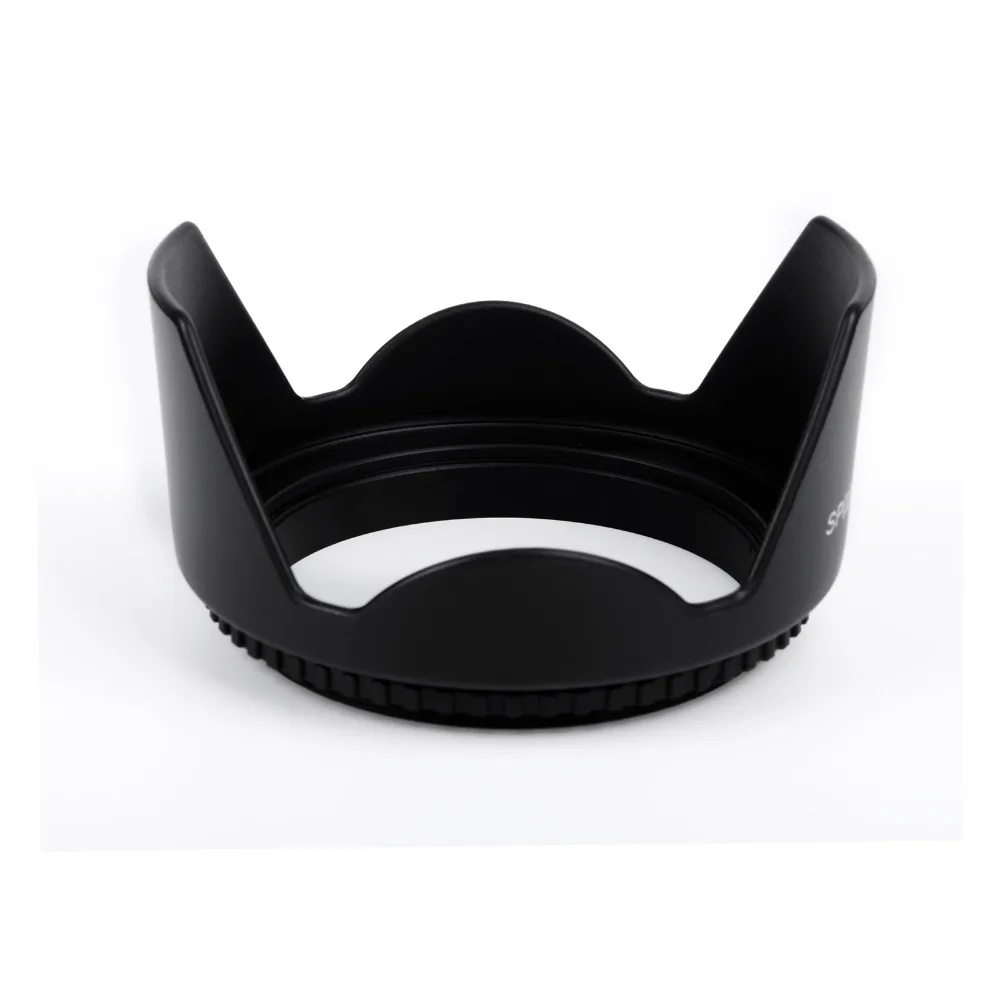 58 мм винтовое крепление лепестковая бленда для объектива камеры Nikon Canon Sony Pentax