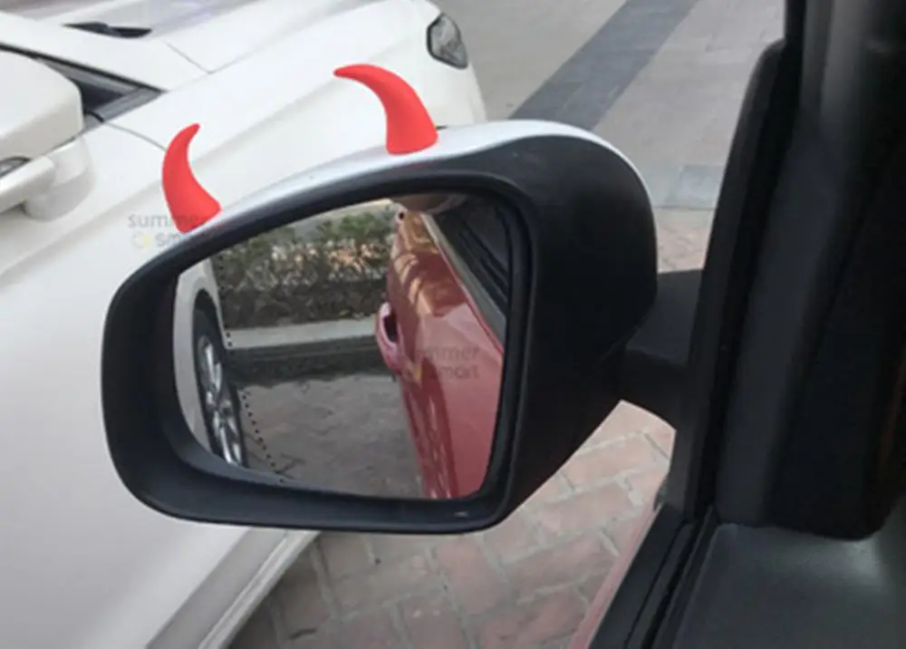Бесплатная доставка 2 шт./лот пластиковый Рог дьявола кузова автомобиля для Mercedes
