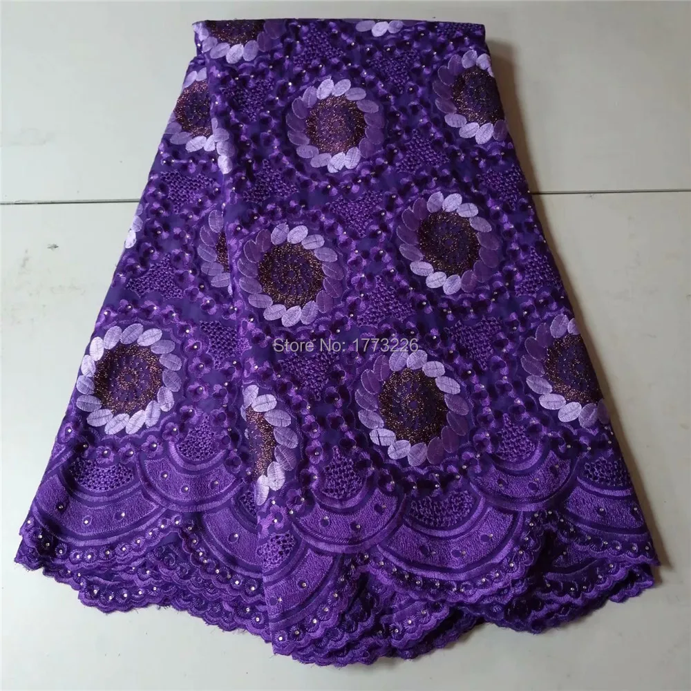 Высококачественная хлопковая кружевная ткань 8 цветов швейцарская вуаль