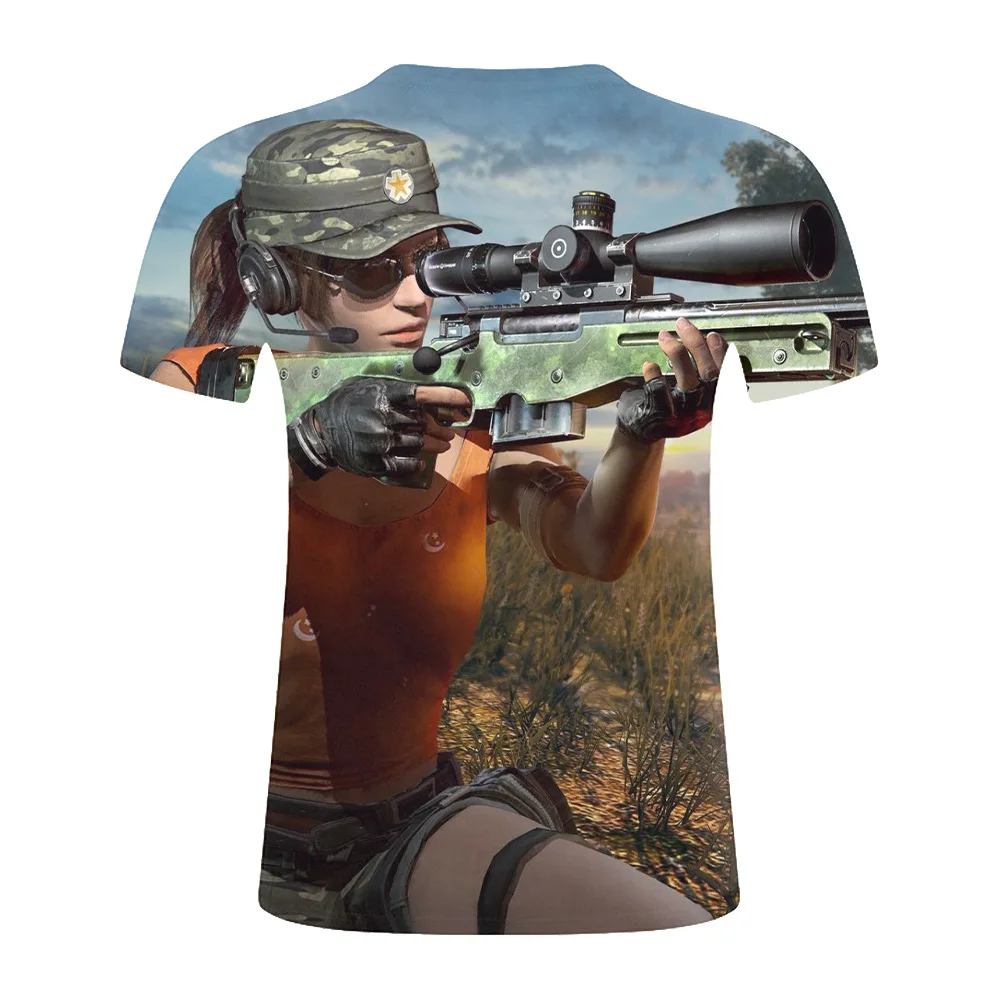 PUBG 3D Футболка костюмы для мужчин/женщин Aikooki Мода Playerunknown's Battlegrounds Мужская