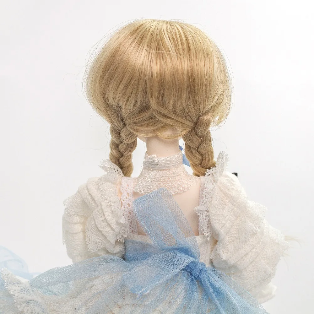 Aidolla Bjd Doll Wigs High Temperature Wire Long Curly Synthetic Hair for BJD SD Dolls Accessorries on - Парики для кукол Aidolla Bjd из искусственных волос, длинные кудрявые волосы на высокой температуре для кукол BJD SD аксессуары.