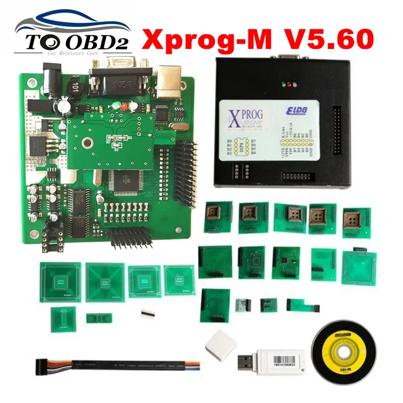 V5.60 Лучшее качество XPROGM 6,12 5,86 5,84 X Prog M коробка V5.55 Авто ЭБУ чип Тюнинг программист Xprogm 5,84 Xprog 5,55 Xprog - Цвет: V5.60