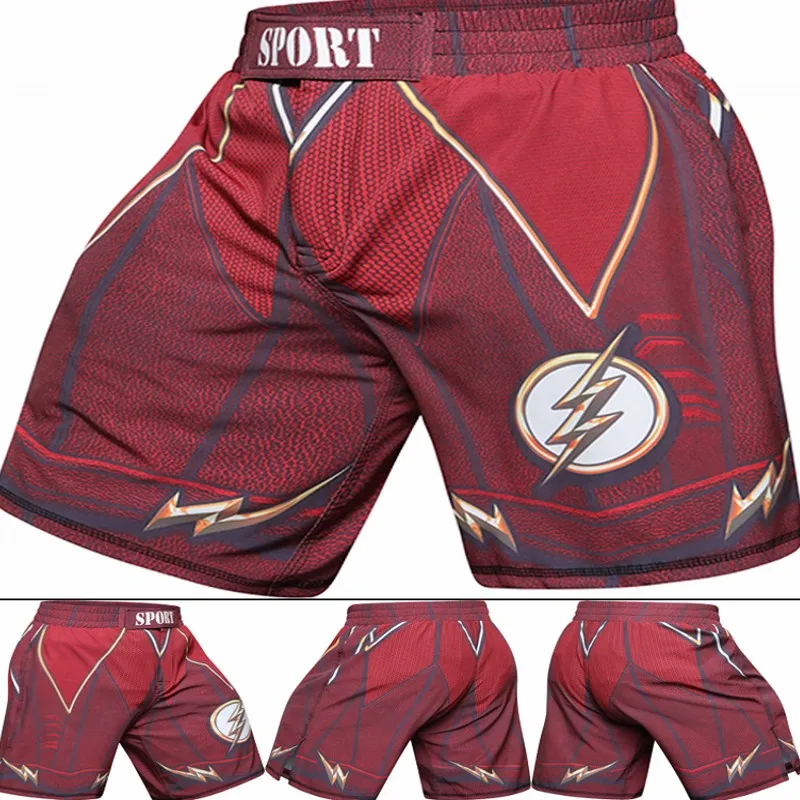 Высококачественные шорты для Муай Тай MMA бокса Санда бермуды Шорты Для mma