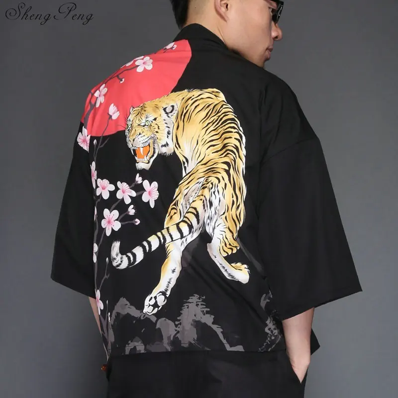 Мужская Традиционная японская одежда yukata традиционные японские кимоно