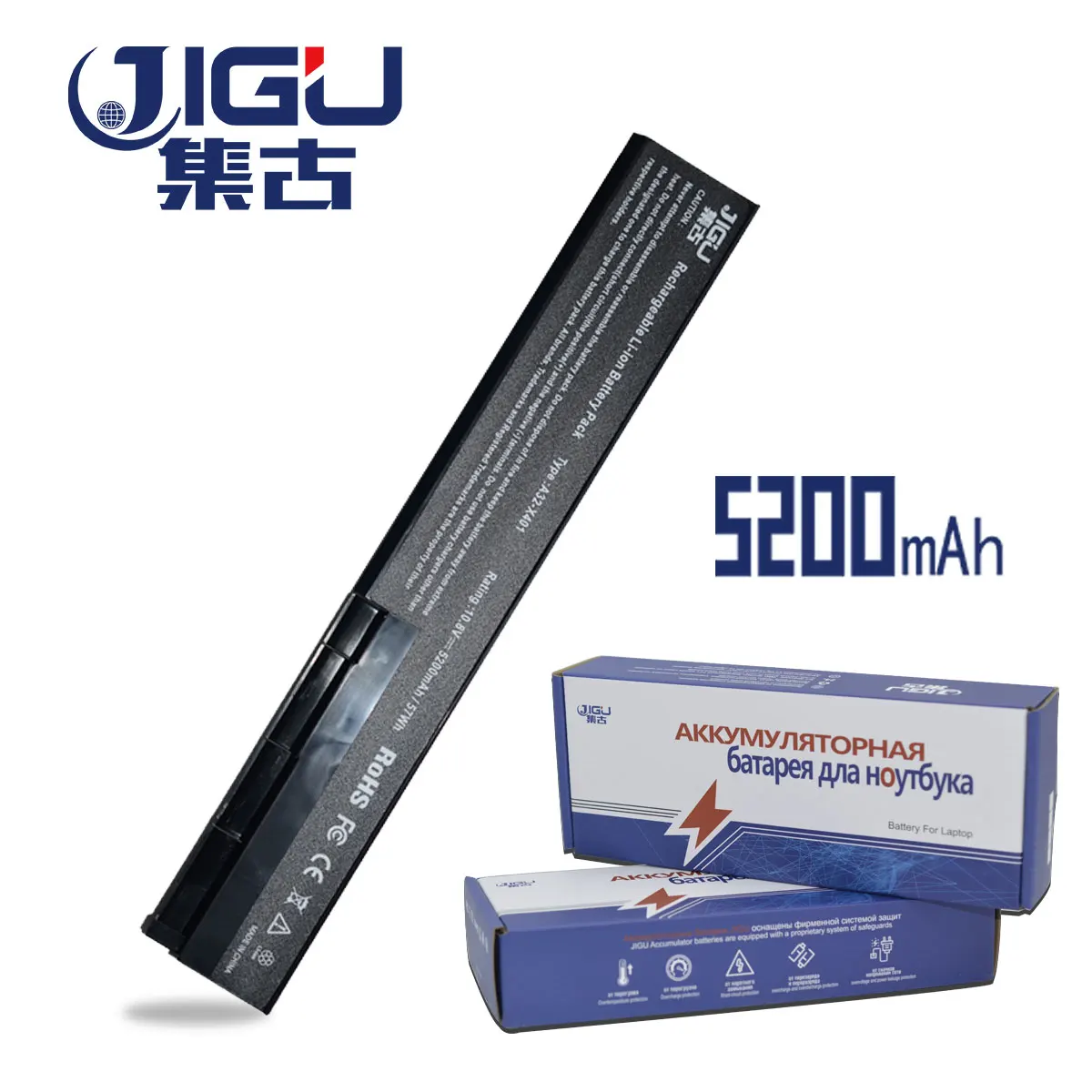 Аккумулятор для ноутбука JIGU Asus F301U S301 S501A X401A1 F401 S301A S501A1 X401U F401A|laptop battery|battery for asuslaptop
