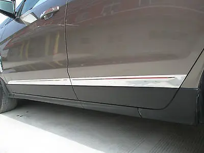 

Stainless Side Door Body Molding Cover Trim 4pcs For Cadillac SRX 2010-2016