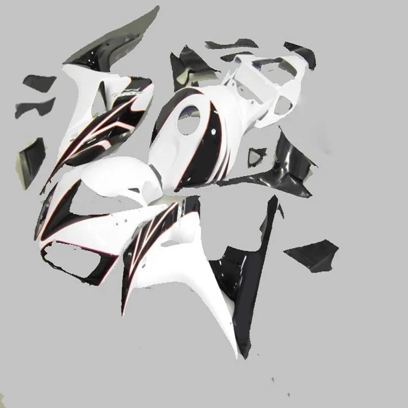 

L36-body parts for white black fairings CBR1000RR 06 07 motorcycle fairing kit CBR 1000RR 2006 2007