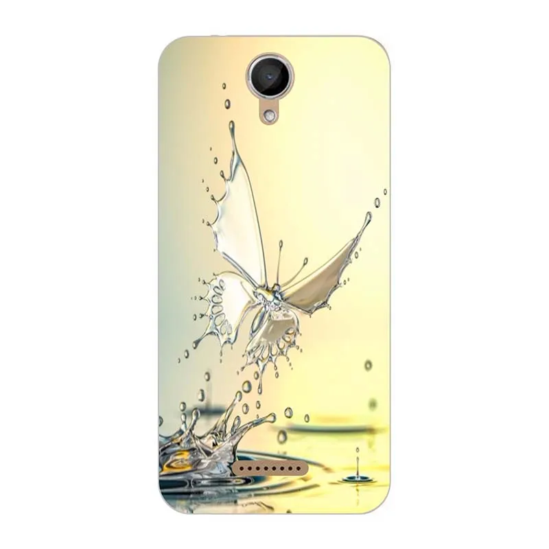 A264 Модные телефонные Шкафы для Wiko Jerry 2/Wiko Jerry 3 чехол с принтом розы волка животный узор чехол с принтом Coque защитные чехлы - Цвет: A264