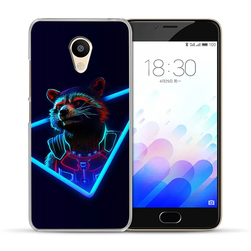 1042 Роскошный чехол Marvel для Meizu M3S M5 M5S M5C M6 M3 M5 M6 Note U10 U20, силиконовый чехол, Capinha Etui, Железный человек, Тор, герой, Rocke - Color: 1042