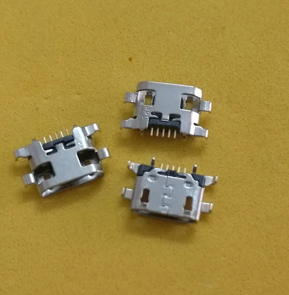 100 шт. Micro mini USB разъем для подключения зарядного порта док-станции Сменные