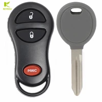 keyecu replacement remote key fob 315mhz for jeep 1999 2001 cherokee 1999 2004 grand cherokee gq43vt9t 4d64 chip transponder