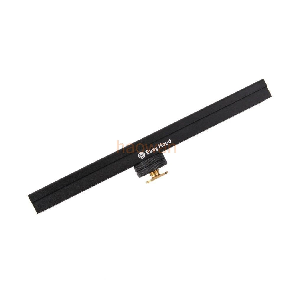 

easy hood ESE-20 20cm Cold hot Shoe Extension Flash Bracket Rail Bar for Canon Nikon Flash LED DSLR Camera light Microphone