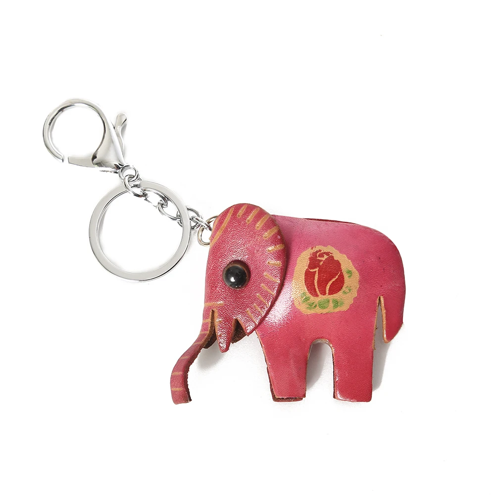 Flyingлесная кожа брелок милый мини со слоником прекрасный для девочек llaveros para mujer