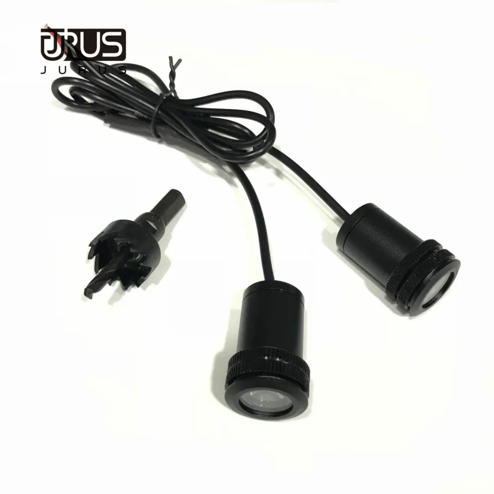 JURUS 2 шт. универсальные привидения тени автомобильные эмблемы чехол для Skoda