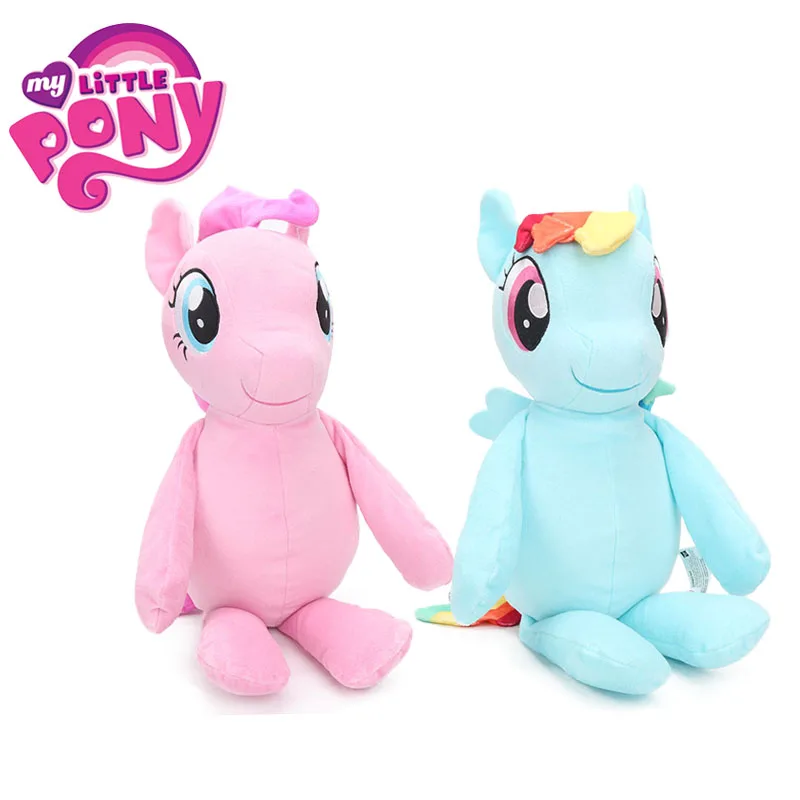 Плюшевая игрушка "Мой маленький пони" из мультфильма "Дружба - это чудо" Pinkie Pie и Rainbow Dash, высотой 12 дюймов.
