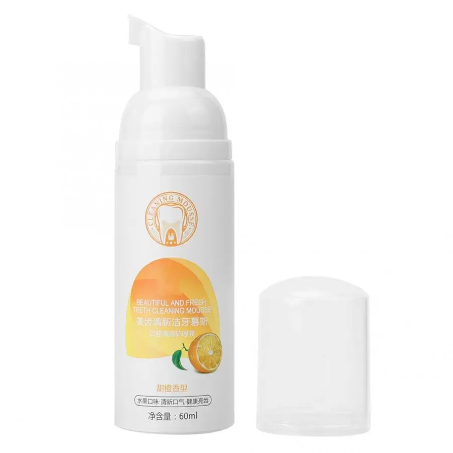 60 мл отбеливание зубов пены зубной налет удаление гигиена полости рта пасты